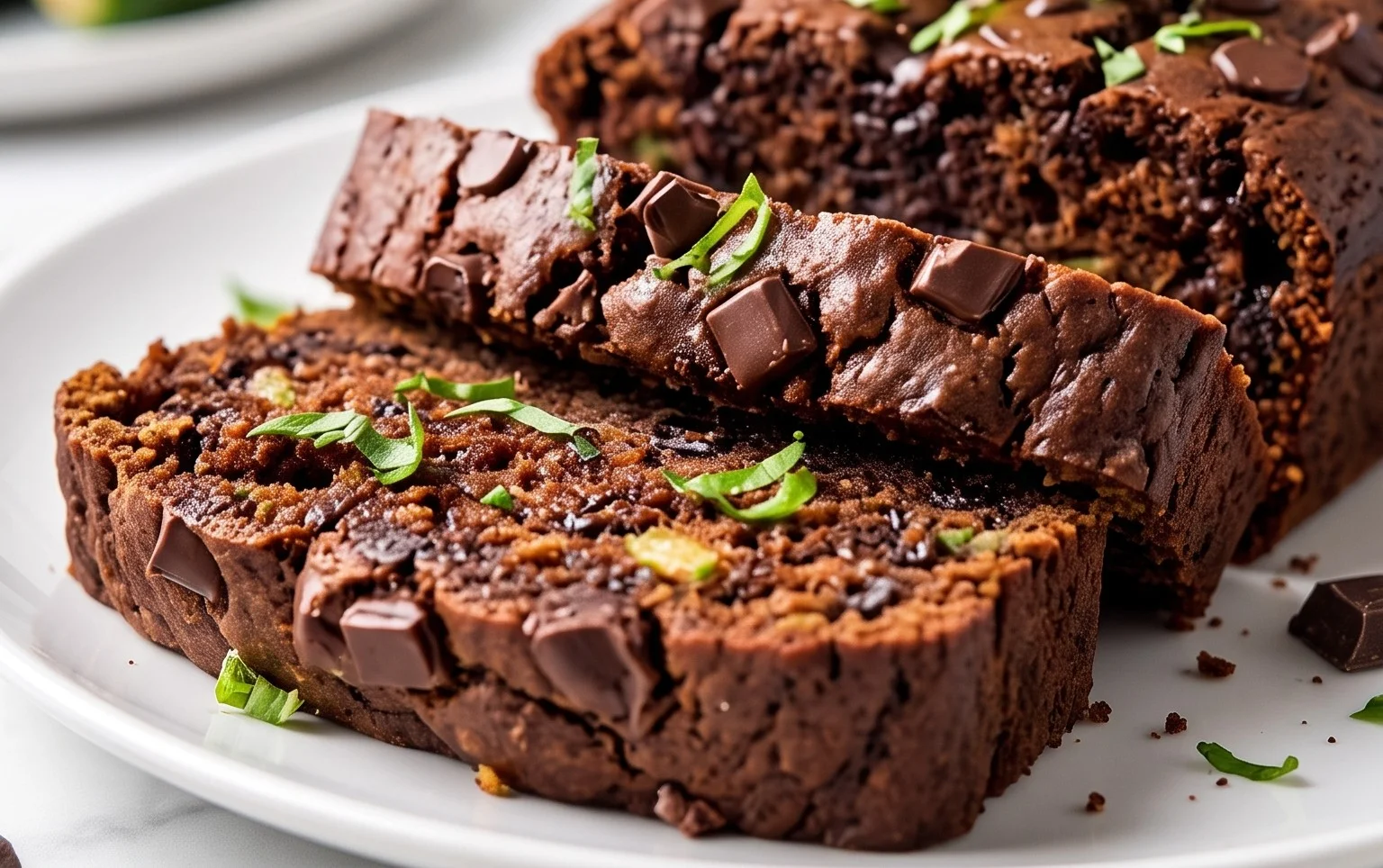 Triple Chocolate Zucchini Bread