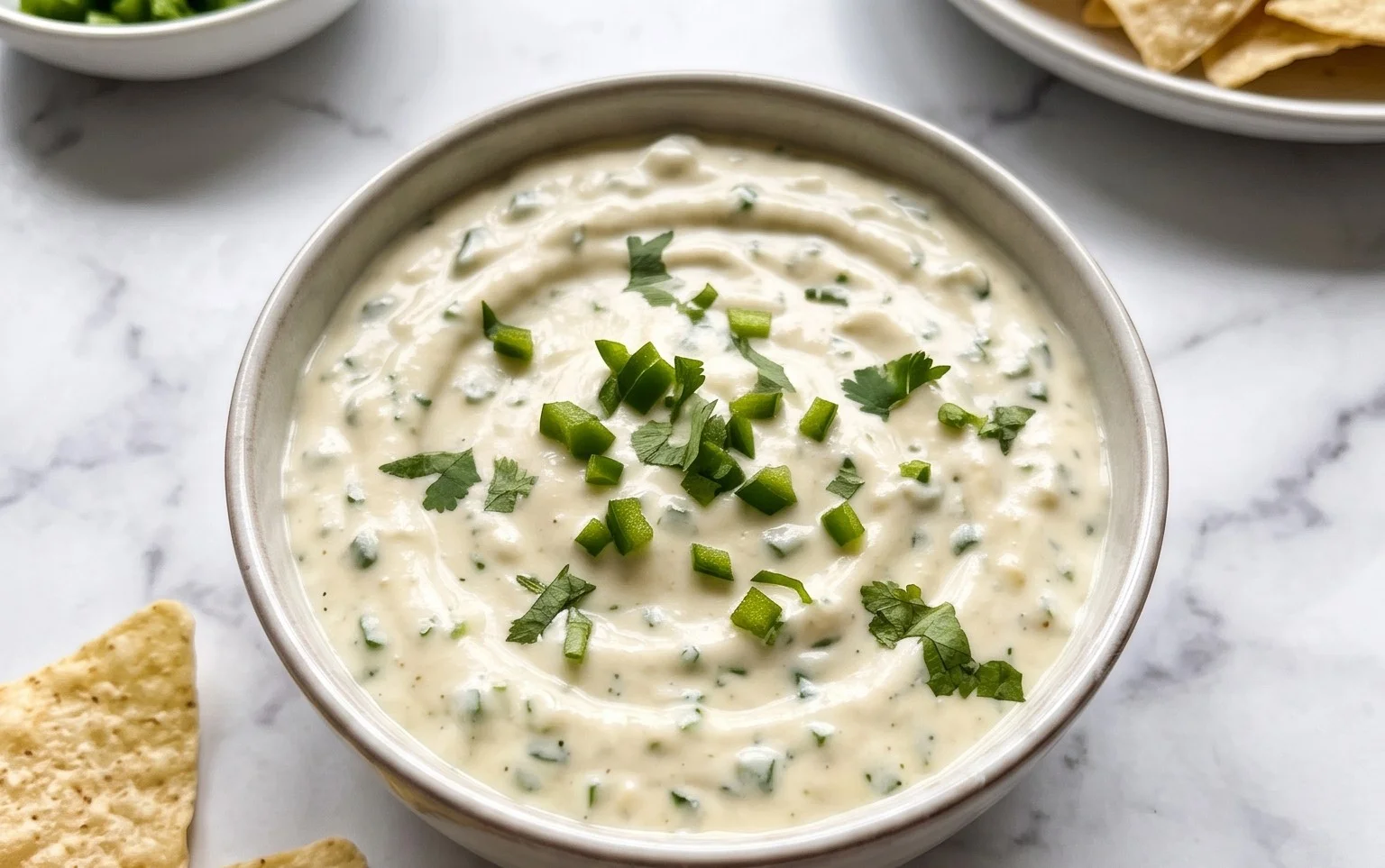 Recette Dip Jalapeño Crémeux Facile {Chuy&rsquo;s Copie}