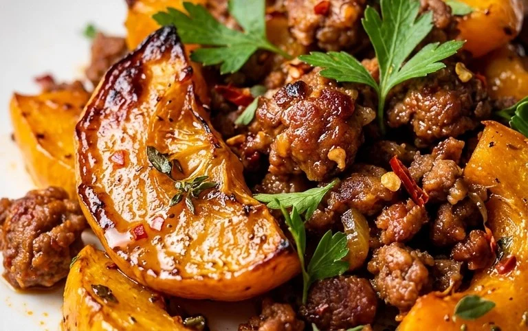 Pâtisson au beef chorizo