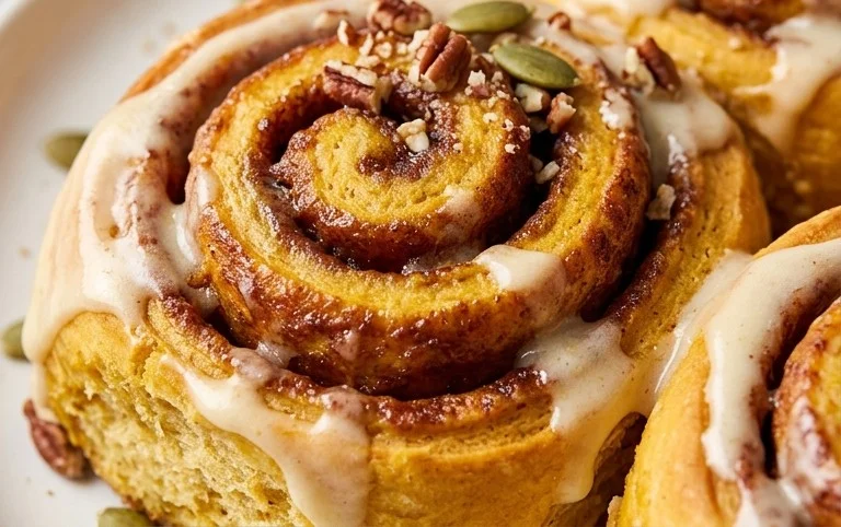 Pumpkin Cinnamon Rolls