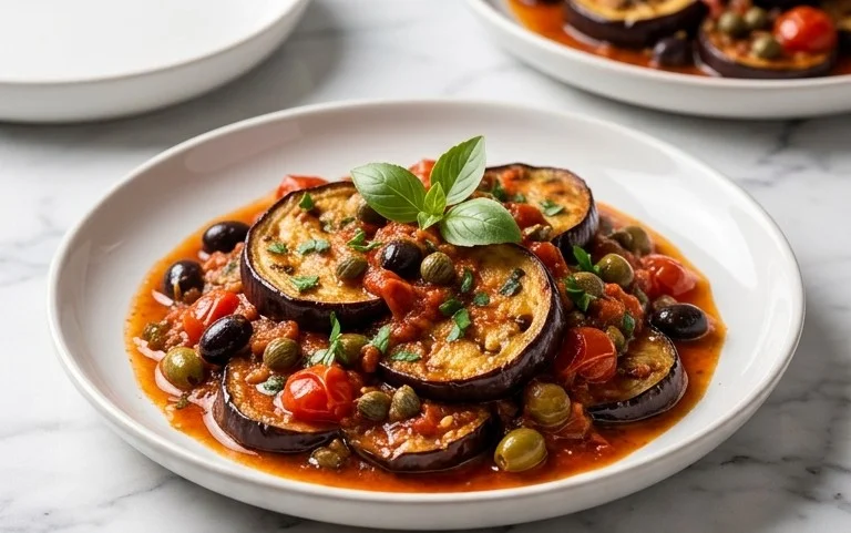 Aubergine Puttanesca : Recette Italienne Audacieuse