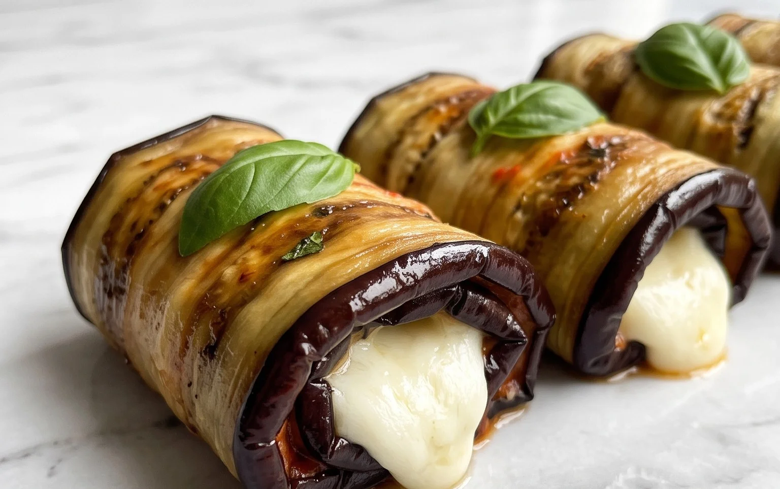 Involtini Aubergine Mozzarella: Recette Facile & Savoureuse