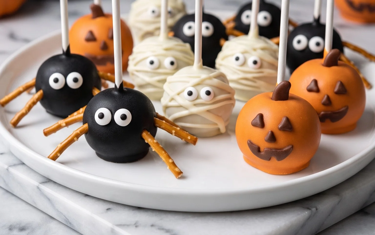 Halloween Cake Pops