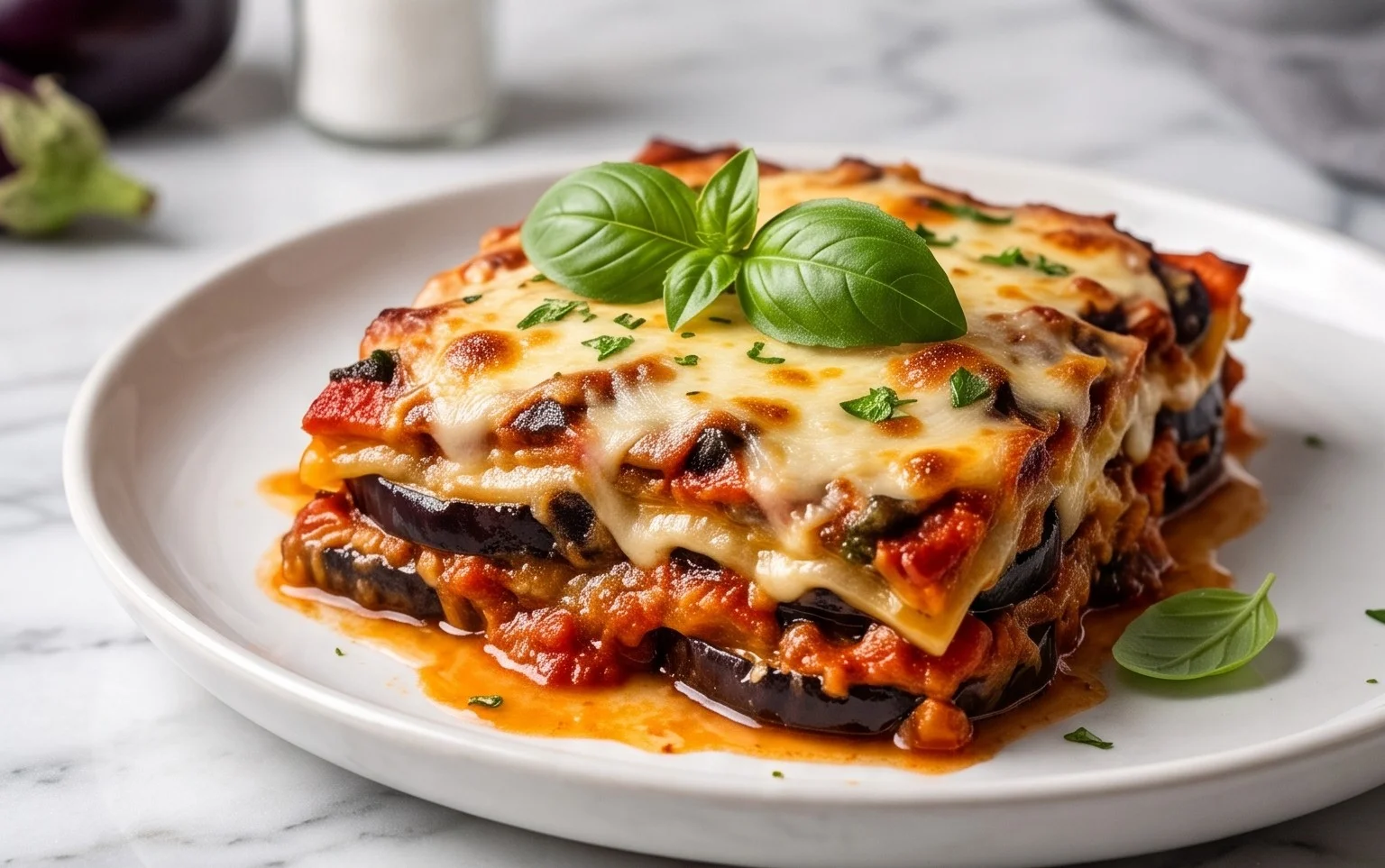 Parmigiana Aubergines Légère: Recette Facile et Savoureuse