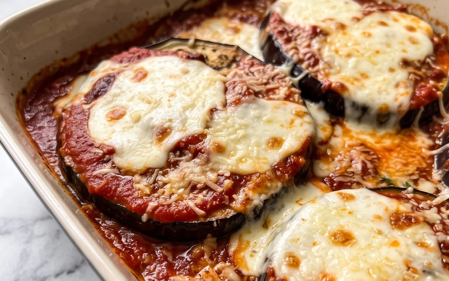 Parmigiana Aubergines : Facile Sans Friture