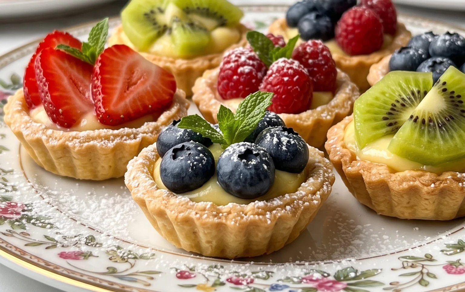 Mini Fruit Tarts Recipe